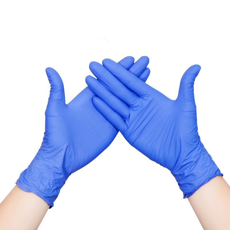 Disposable-latex-gloves-NBR-experimental-labor-protection-food-protection-PVC-white-thickening-gloves